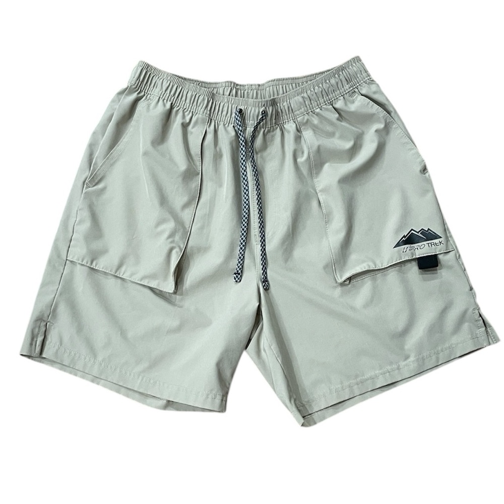 UNIPRO TREK MENS TAN SHORTS WITH DRAWSTRING SIZE MEDIUM